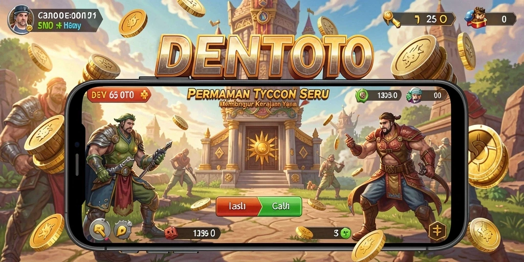 Tangkapan layar DENTOTO menampilkan gameplay yang interaktif dan menyenangkan.