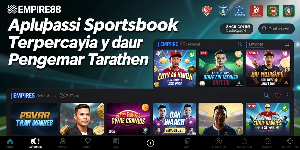 Tampilan gameplay EMPIRE88 dengan taruhan olahraga yang seru.