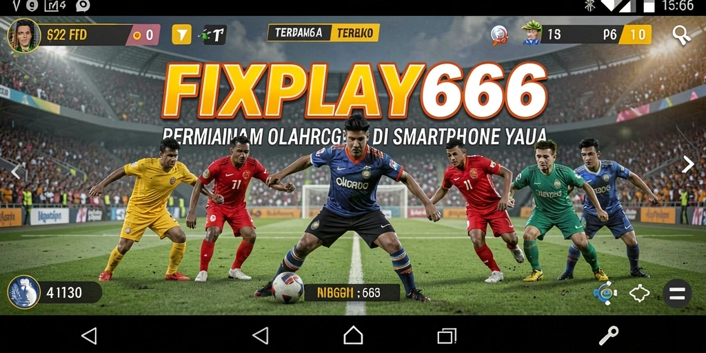 Screenshot FIXPLAY666 memperlihatkan aksi seru dalam permainan olahraga.