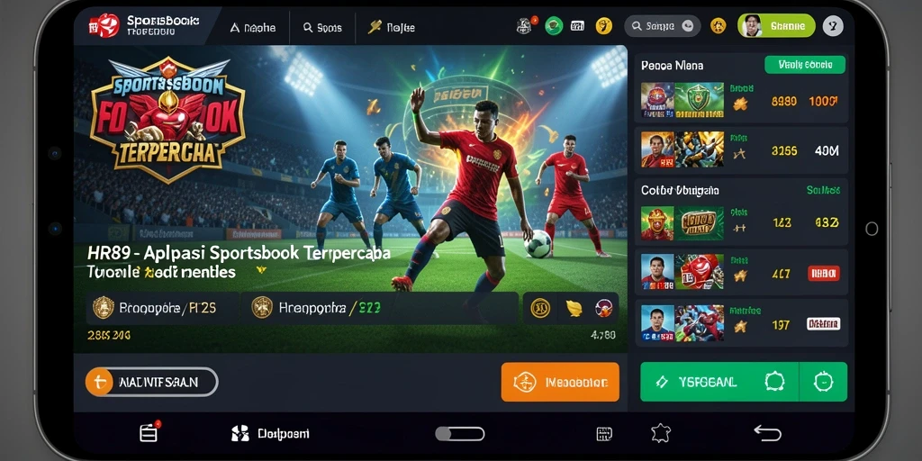 Screenshot utama HR89 menampilkan taruhan olahraga yang seru dan interaktif.