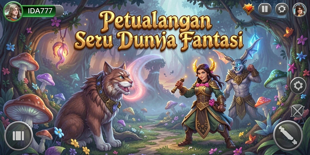 Screenshot IDA777 menampilkan aksi petualangan yang mendebarkan.
