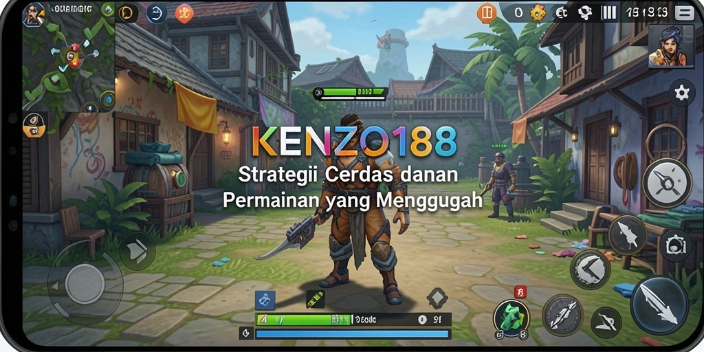 Tampilan screenshot gameplay <strong>KENZO188</strong> yang menampilkan strategi yang mendalam.