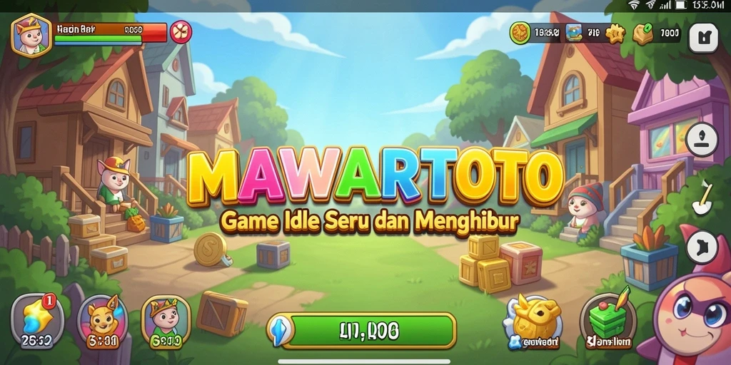 Screenshot gameplay <strong>MAWARTOTO</strong> yang menampilkan momen seru saat mengumpulkan sumber daya.