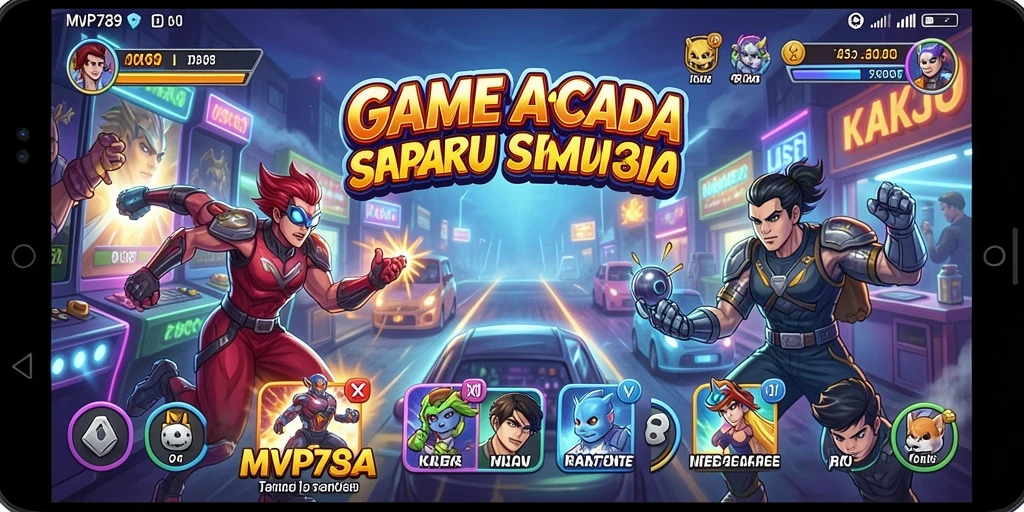 Tampilan gameplay seru dari MVP789 yang penuh tantangan.