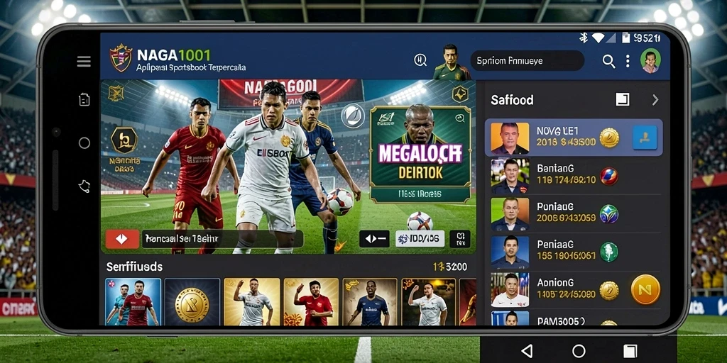 Tampilan menarik dari gameplay taruhan olahraga NAGA1001.