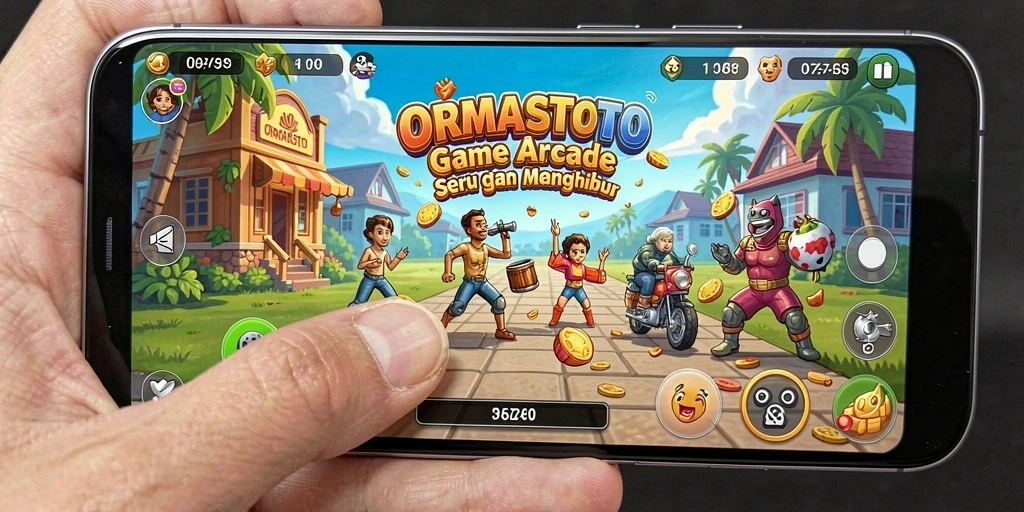 Tampilan gameplay seru dari ORMASTOTO yang memikat.