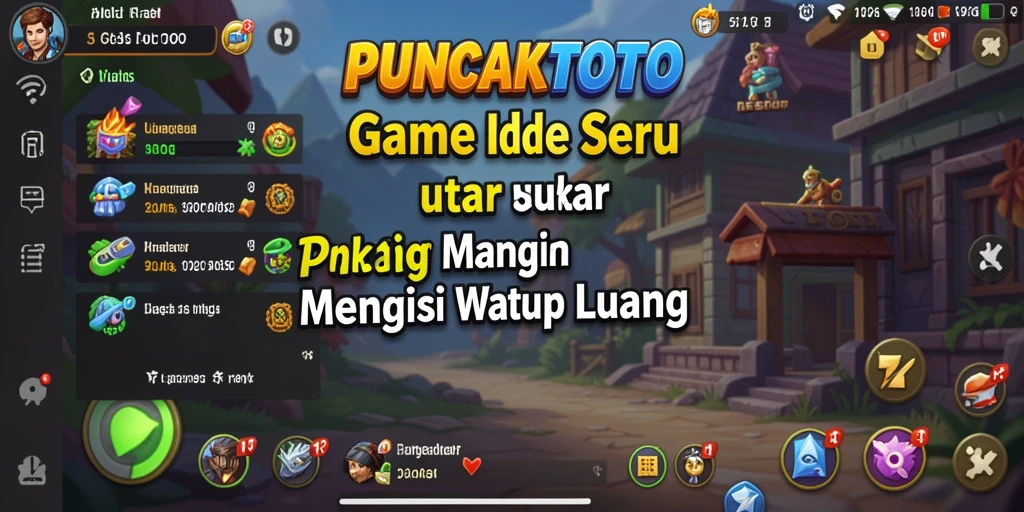 Tampilan gameplay PUNCAKTOTO yang menarik dan interaktif.