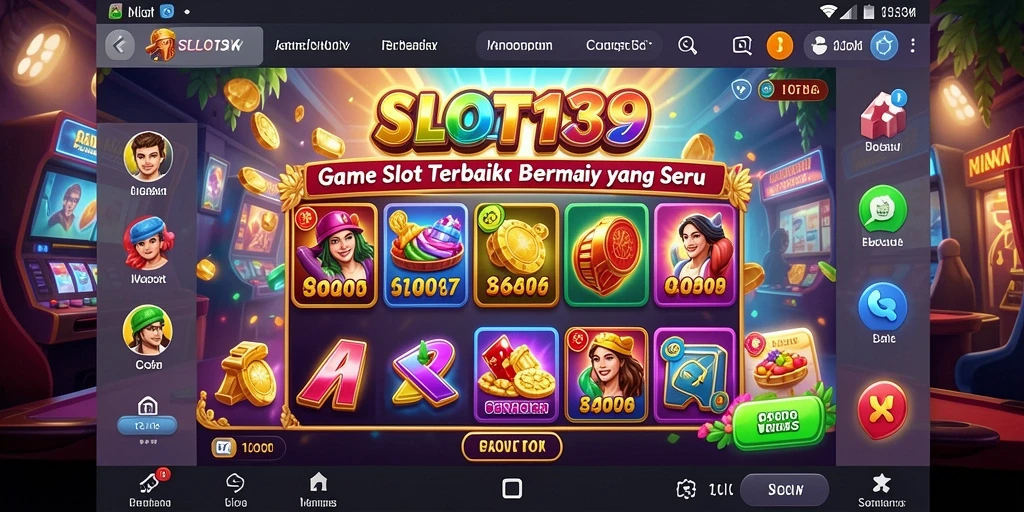 Screenshot gameplay SLOT138 dengan tampilan slot yang menarik.