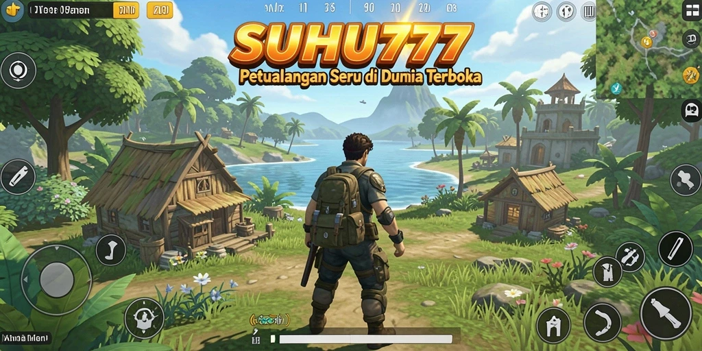 Tampilan gameplay menawan dari SUHU777 di dunia terbuka.