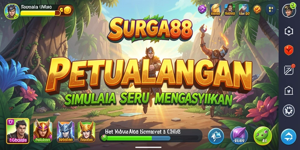 Tampilan gameplay menarik dan interaktif dari SURGA88.