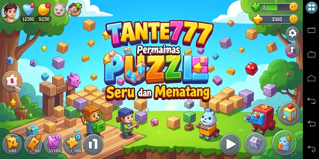 Tampilan gameplay TANTE777 yang menarik dan penuh tantangan.